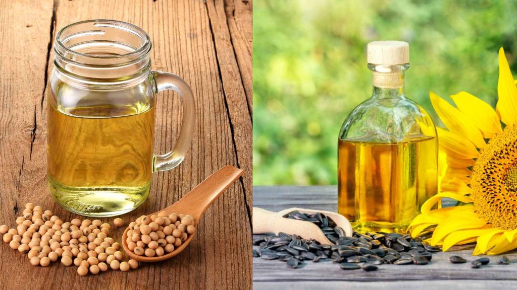 روغن سویا و آفتابگردان